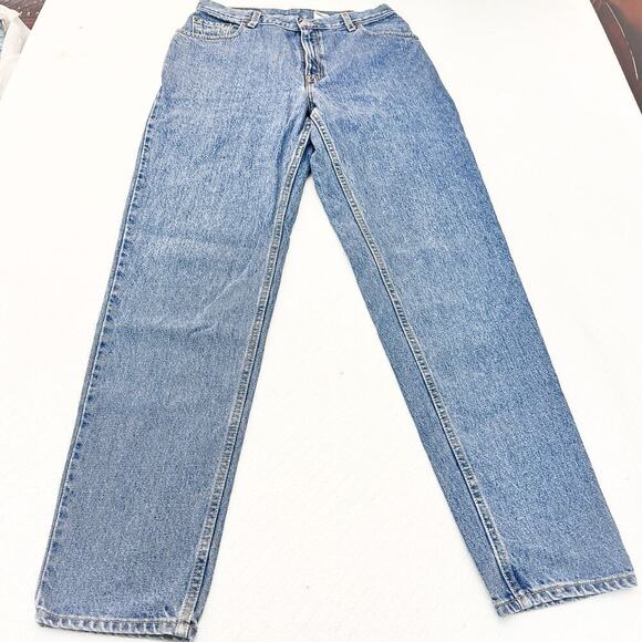 Levi's 550 Vintage Women Relaxed Fit Tapered Leg Denim Jeans Size 12 Misses - Picture 2 of 8